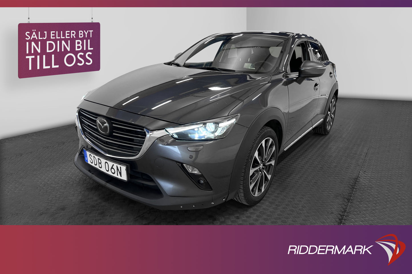 Mazda CX-3 2.0 150hk AWD Optimum BOSE B-Kamera HUD Skinn