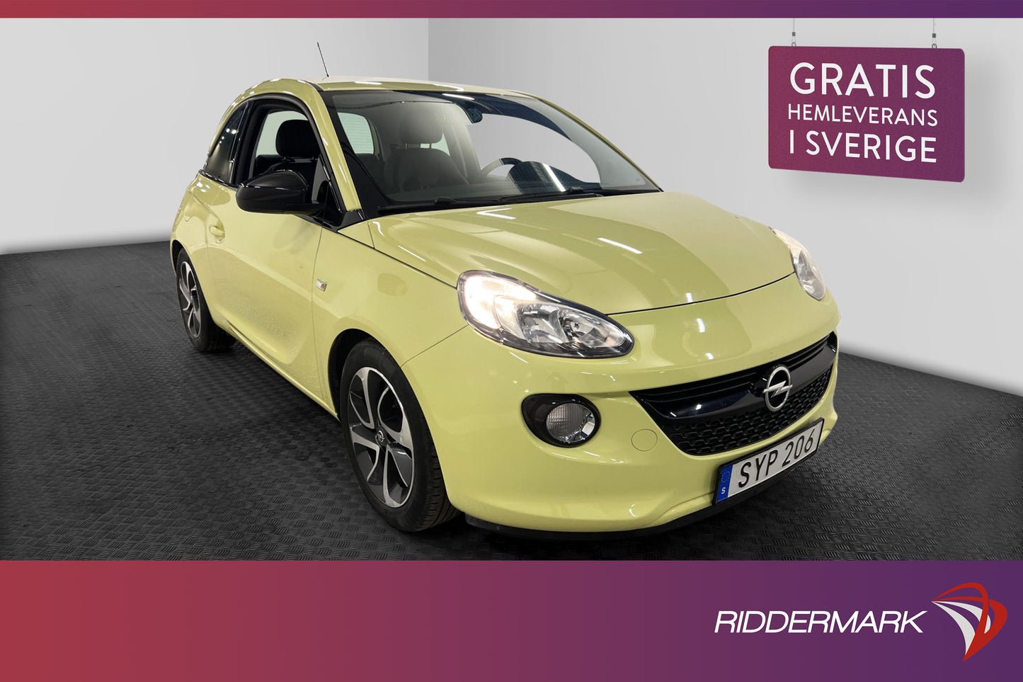 Opel Adam 1.4 Easytronic 87hk Stjärntak Rattvärme Välservad