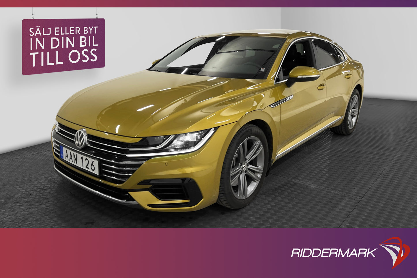 Volkswagen Arteon TDI 4M 240hk R-Line Värmare Välservad