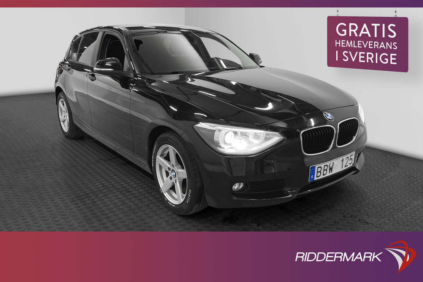 BMW 116 i 136hk Manuell Sensorer Välservad 0.54L/Mil