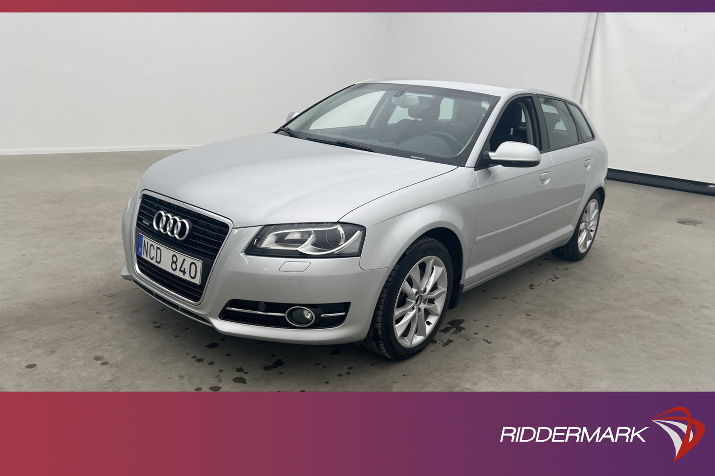 Audi A3 Sportback 2.0 TDI Q 140hk Ambition Värmare Välservad