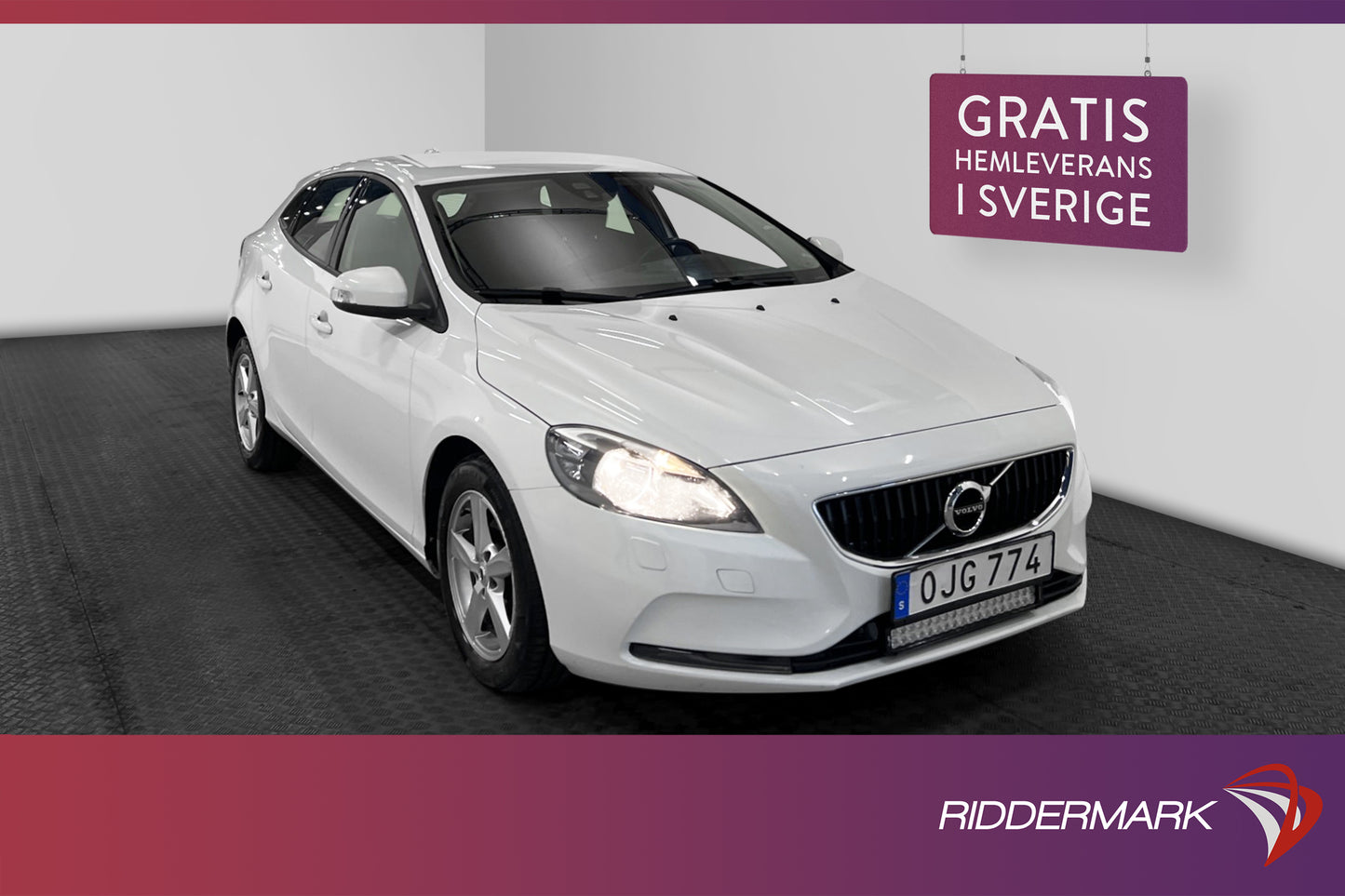 Volvo V40 D2 VOC Värmare Dragkrok Leasbar MOMS 0.33l/mil