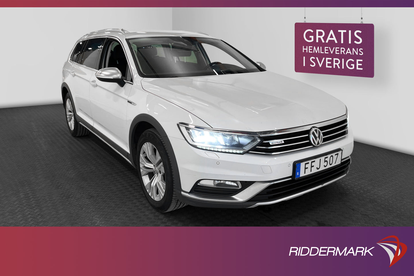 Volkswagen Passat Alltrack 2.0 TDI 4M Skinn D-värm Cockpit