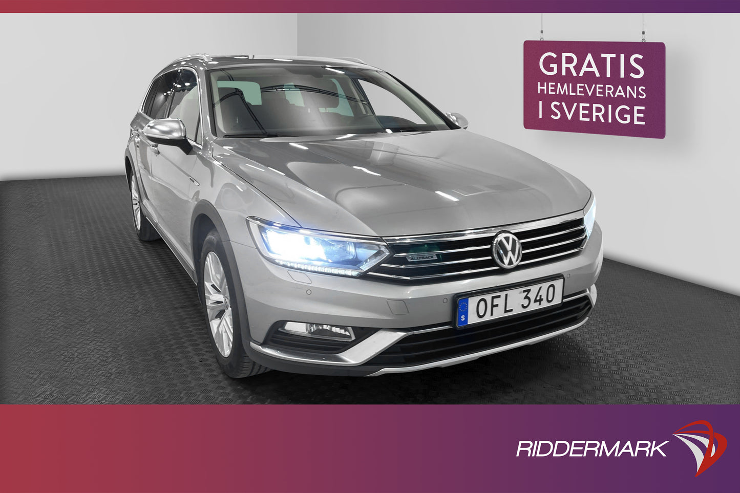 Volkswagen Passat Alltrack 4M 190hk Executive D-värm Dragpkt