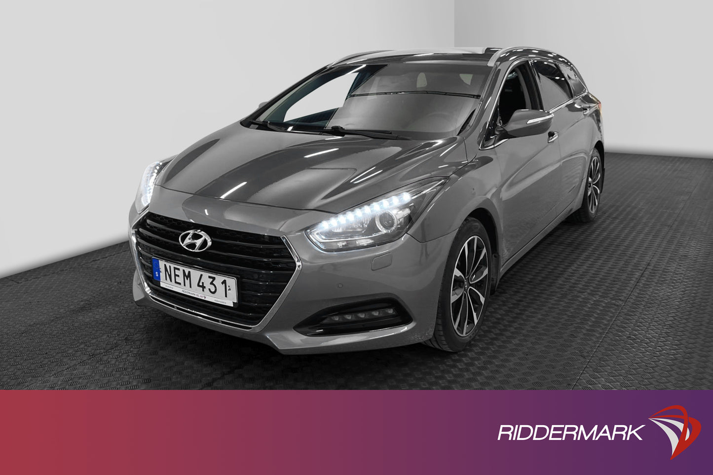 Hyundai i40cw 1.7 CRDi Kamera Drag H/K Navi Skinn Keyless