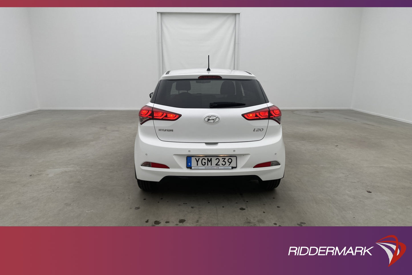 Hyundai i20 1.2 84hk Comfort Sensorer Rattvärme Välservad