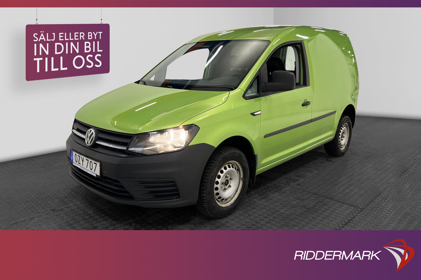 Volkswagen Caddy 2.0TDI 4Motion Värmare Dragkrok 1-Ägare