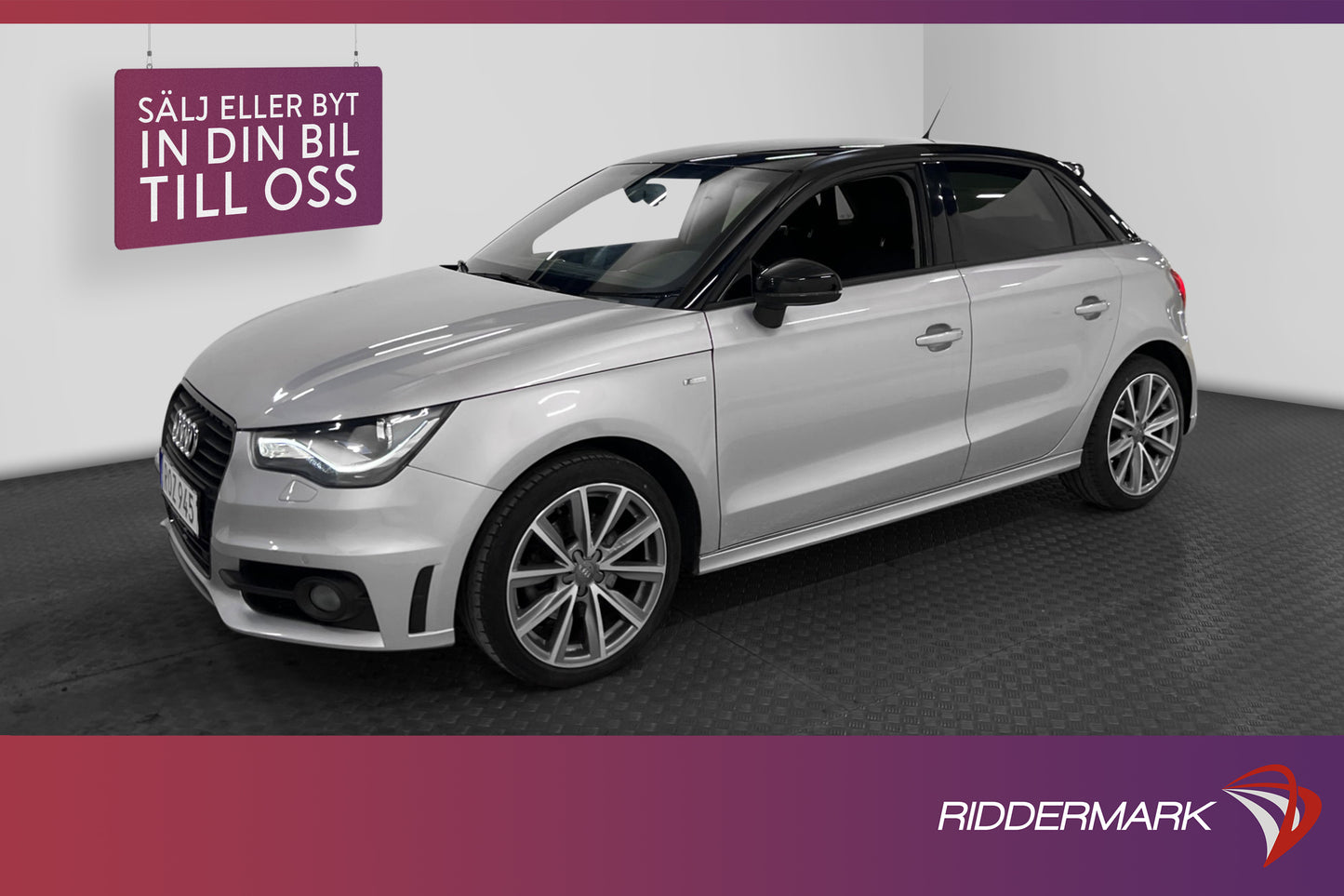 Audi A1 TFSI 122hk Automat S-Line Keyless Navigation Isofix