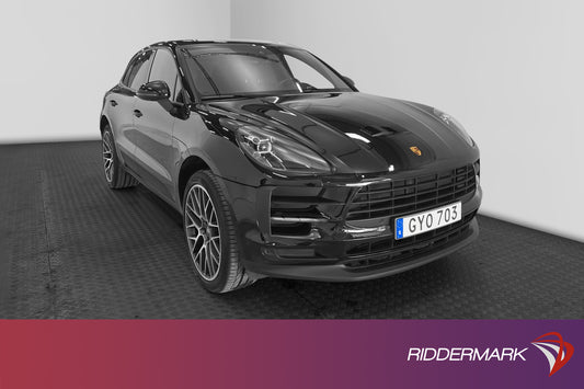 Porsche Macan PDK 245hk Pano BOSE Värmare Drag Sportavgas