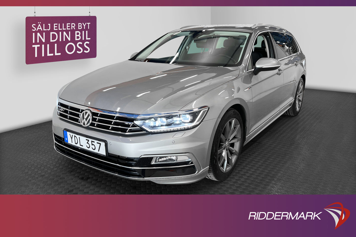 Volkswagen Passat 2.0 TDI 4M 190hk  D-värm Skinn B-kam Drag