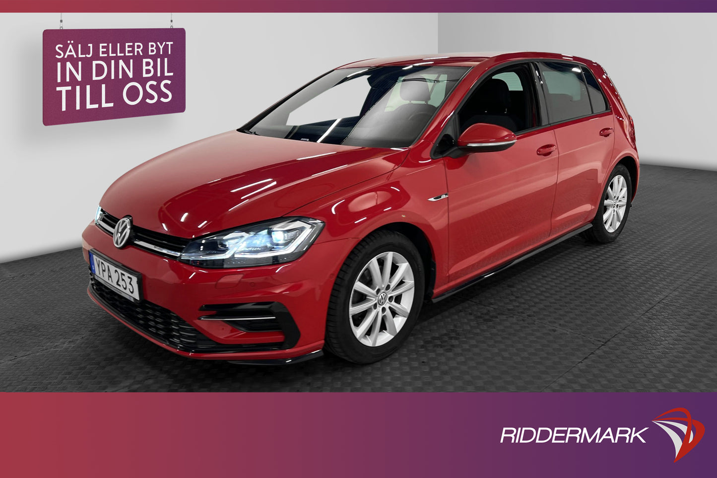 Volkswagen Golf 1.4 TSI 150hk R-line Drag B-kamera Adaptiv