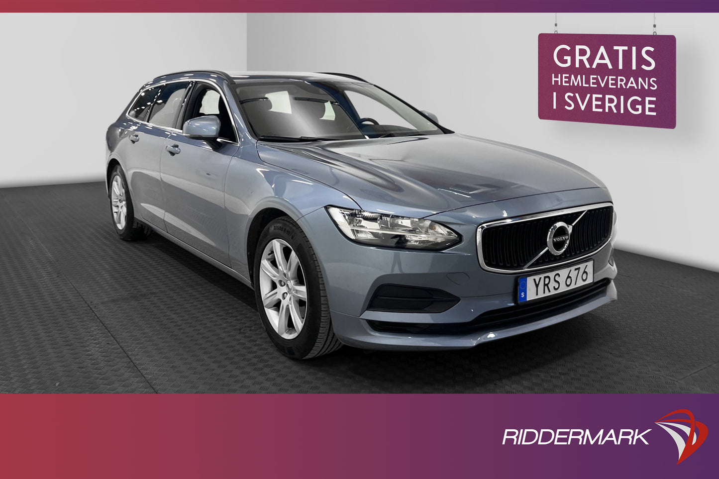 Volvo V90 D3 150hk VOC Värmare P-sensorer BLIS Navi