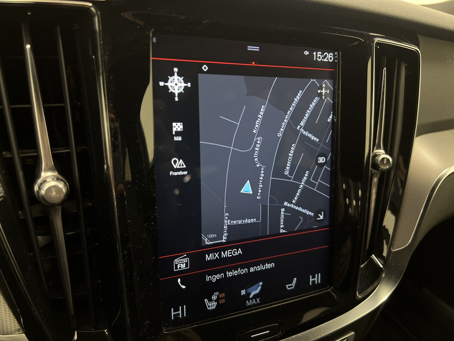 Volvo S60 T5 250hk R-Design VOC Värmare H/K Kamera CarPlay