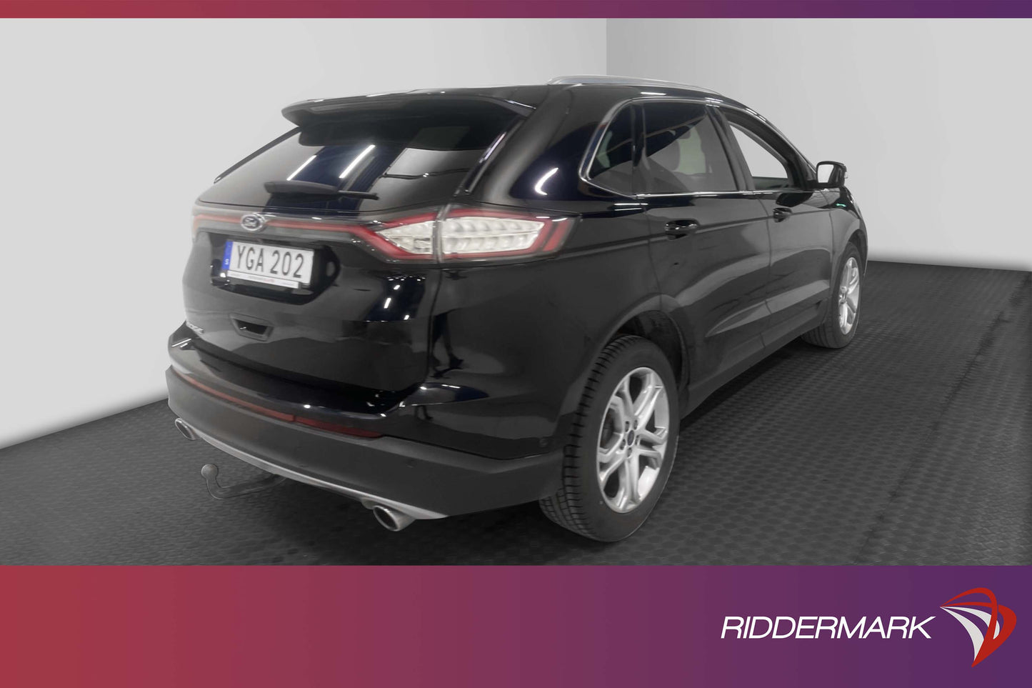 Ford Edge 2.0 TDCi Bi-Turbo AWD Titanium Värm Skinn Nav Drag