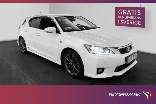 Lexus CT 200h 1.8 CVT 136hk F Sport Skinn Backkamera Navi