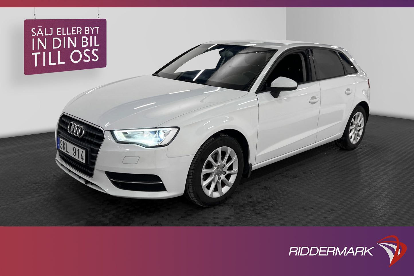 Audi A3 Sportback 2.0 TDI 150hk P-sensor M-Värmare Dragkrok