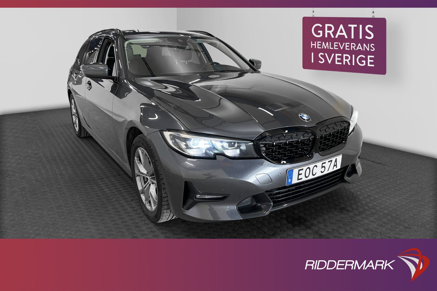 BMW 330e xDrive Touring 292hk Sport line Pano Dragkrok