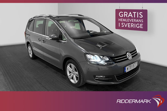 Volkswagen Sharan 2.0 TDI 4M 7-Sits Premium D-värme B-kamera