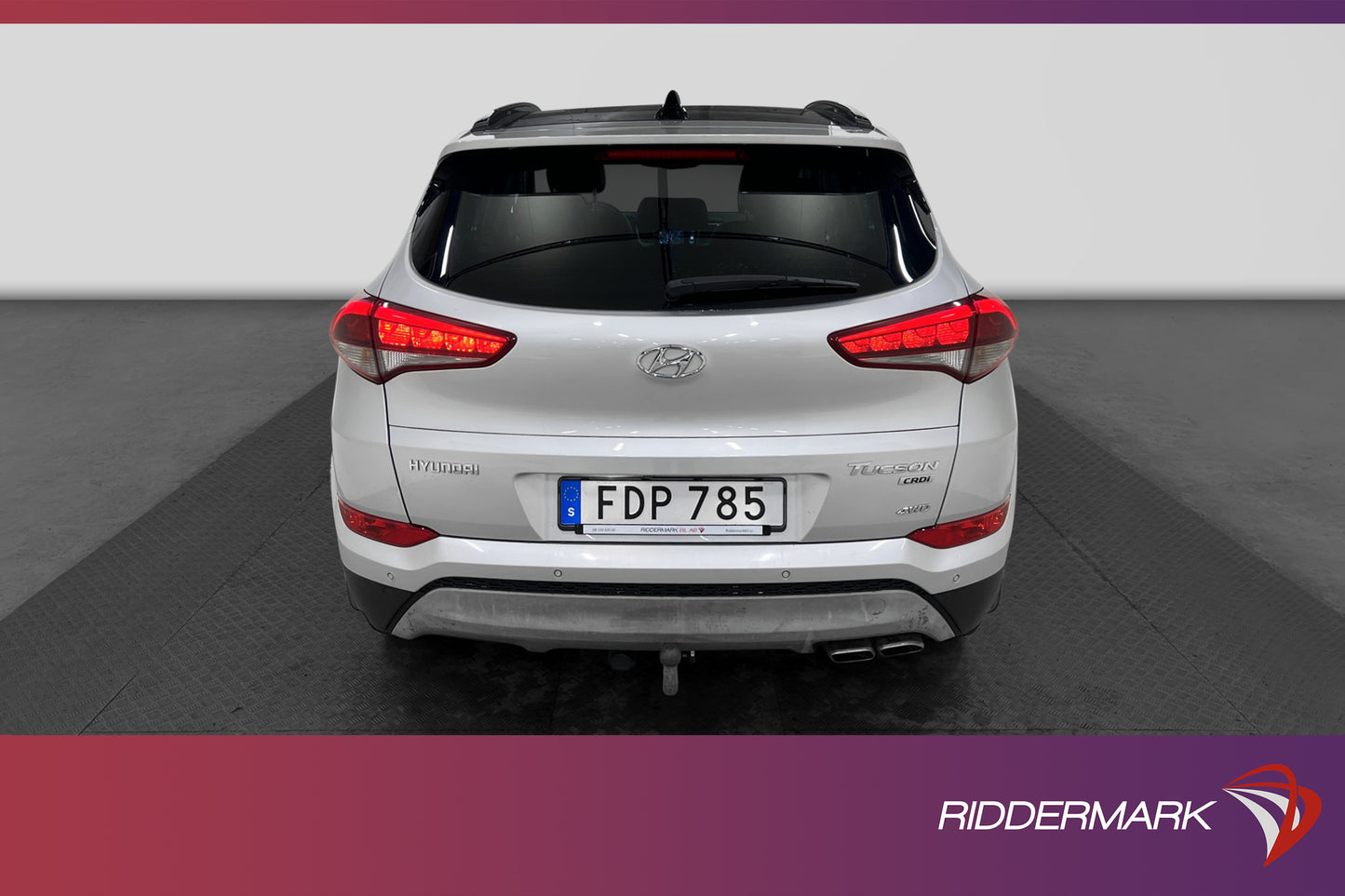 Hyundai Tucson CRDi 4WD 185hk Pano Skinn Kamera Navi Drag