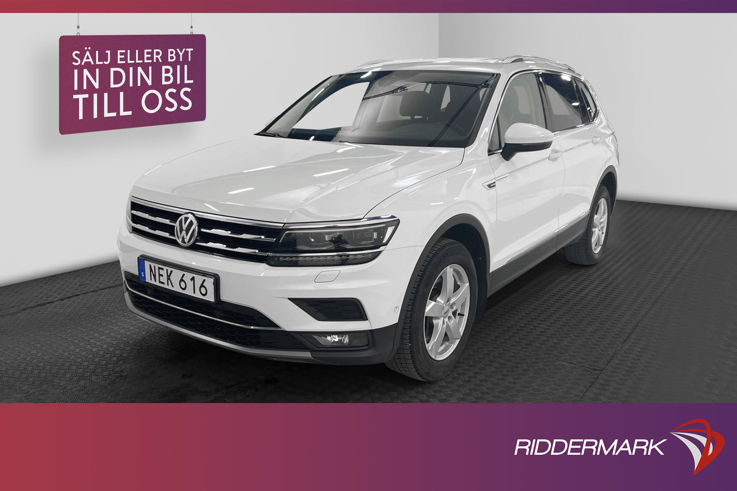 Volkswagen Tiguan Allspace 2.0 TDI 4M 190hk Cockpit 7 Sits