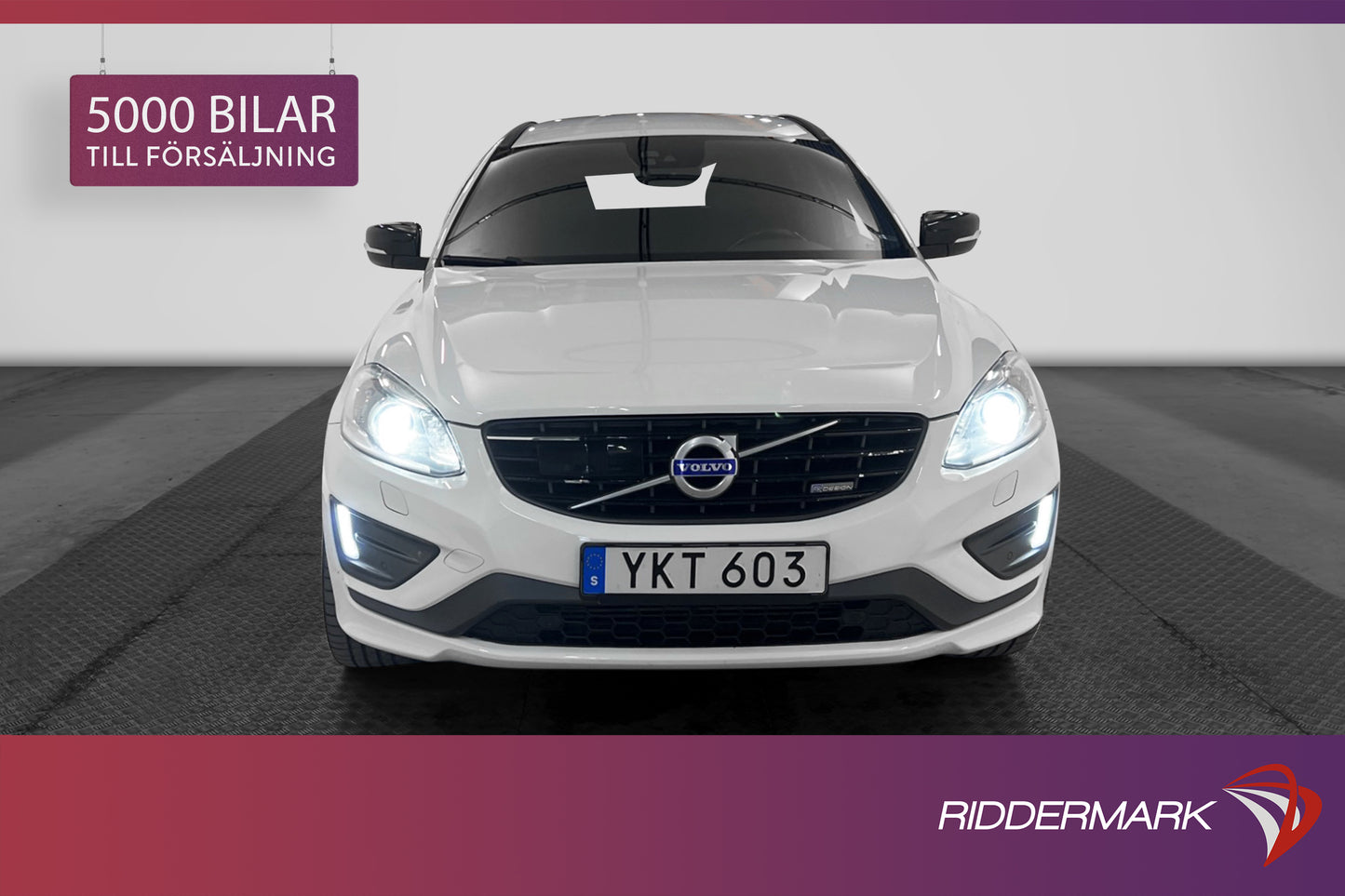 Volvo XC60 D4 AWD R-Design D-värm VOC Navi BLIS Drag