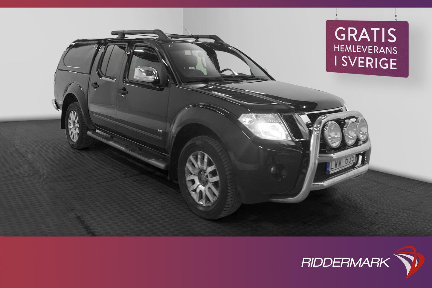 Nissan Navara 3.0dCi 4x4 231hk Skinn Dragkrok Taklucka Kåpa