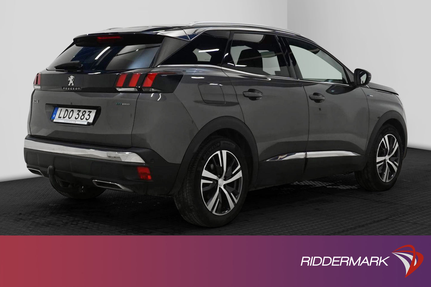 Peugeot 3008 GT HYBRID 1.6  EAT 225hk Allure Navi Carplay