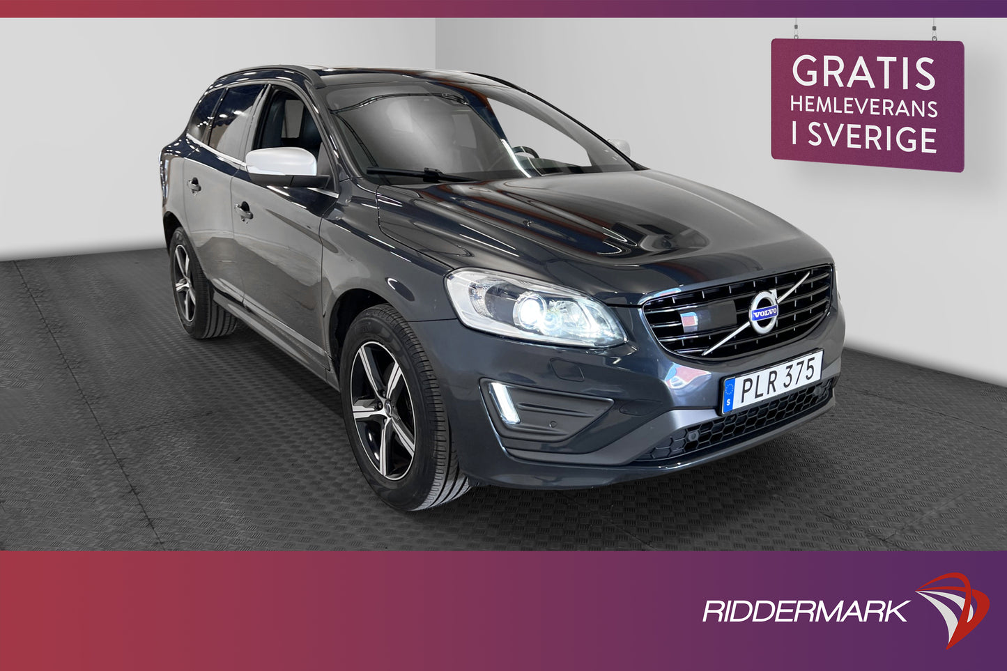 Volvo XC60 D4 AWD 190hk R-Design VOC Pano Kamera Drag BLIS