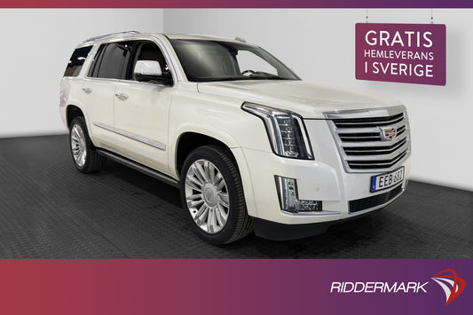 Cadillac Escalade 6.2 V8 4WD Platinum 7-sits T-lucka Drag