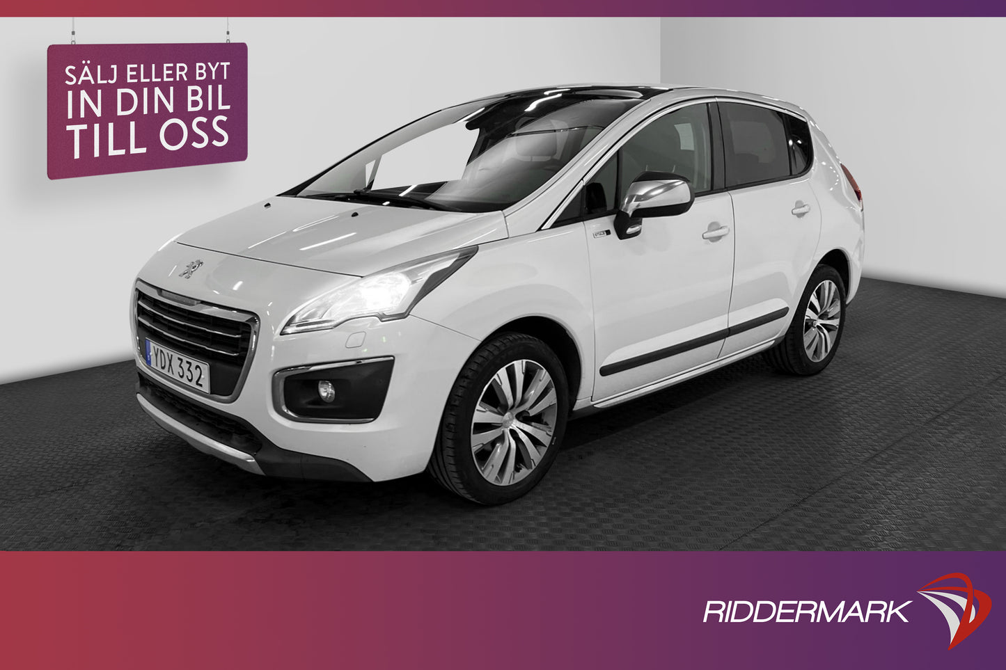 Peugeot 3008 1.6 BlueHDi 120hk Style Panorama 0.42L/Mil