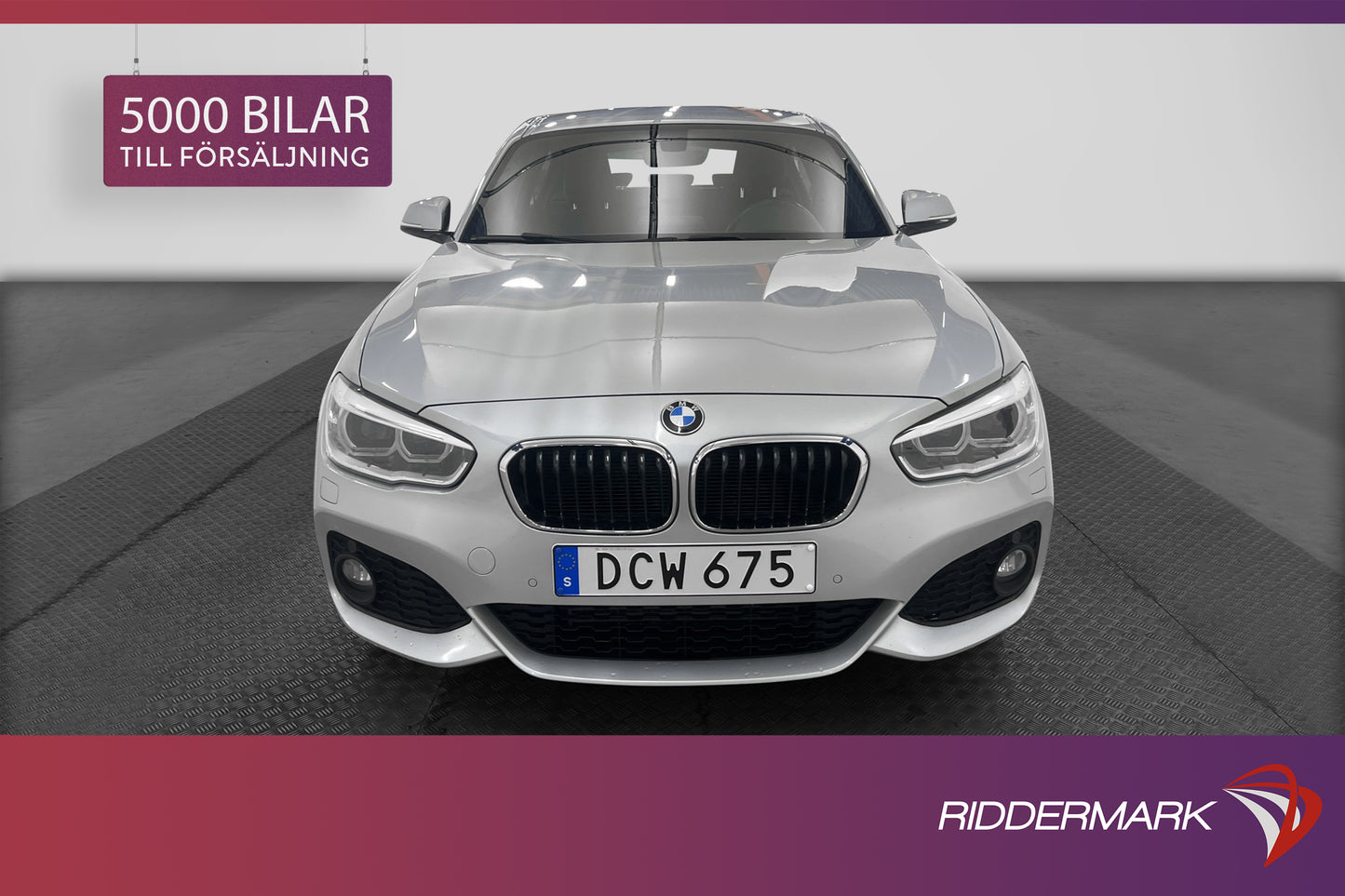 BMW 118i 136hk M Sport Navigation BT P-Sensorer Nyservad