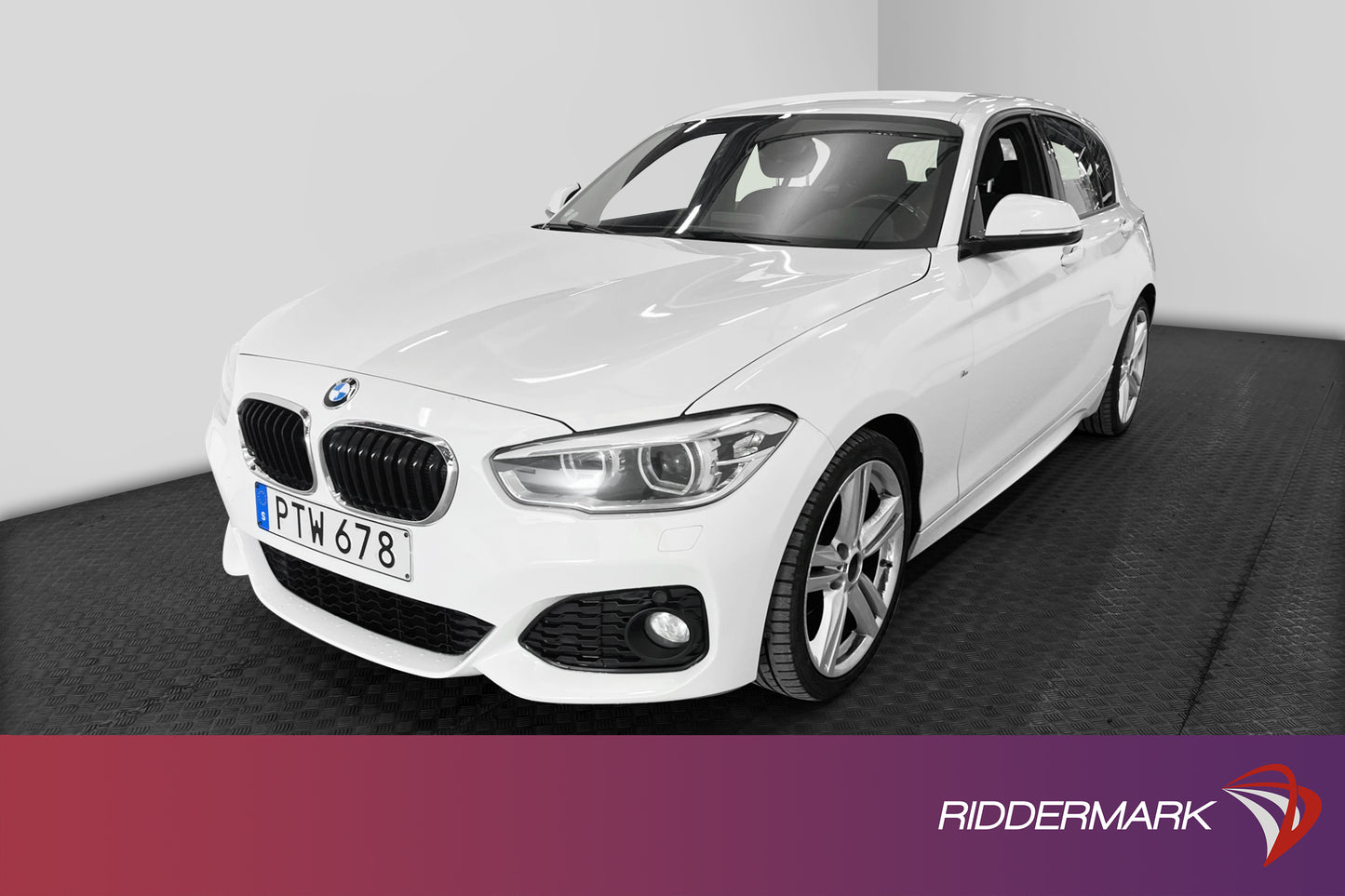 BMW 116 d Steptronic 116hk M-Sport Välservad Sensorer 18"