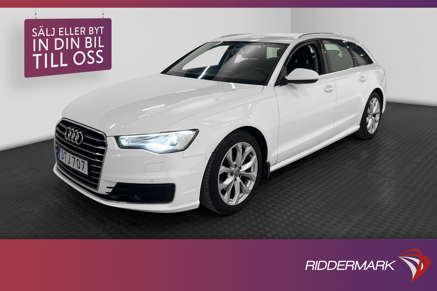 Audi A6 2.0 TDI 190hk P-sensorer Bluetooth 0.4l/mil