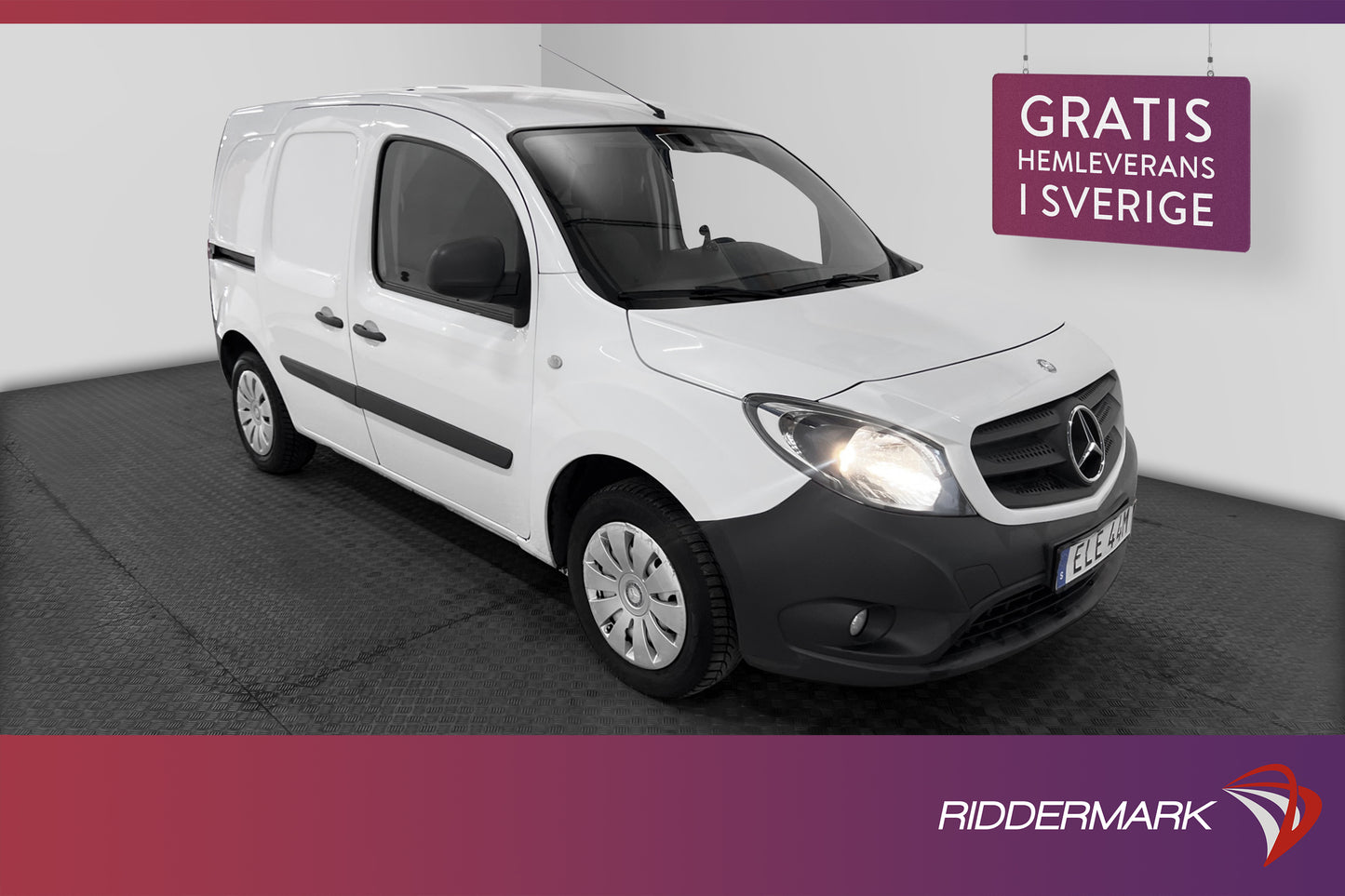 Mercedes-Benz Citan Lång 109CDI 90hk 3-Sits 0.43l/Mil Moms