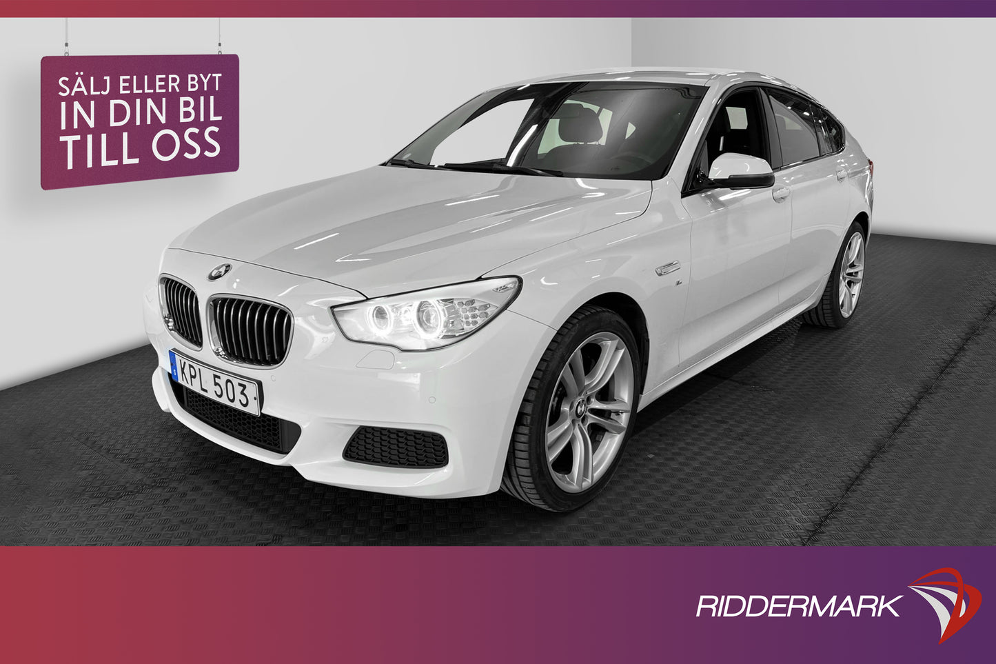 BMW 520d Gran Turismo 184hk M Sport Skinn Nyservad 0.55L/Mil