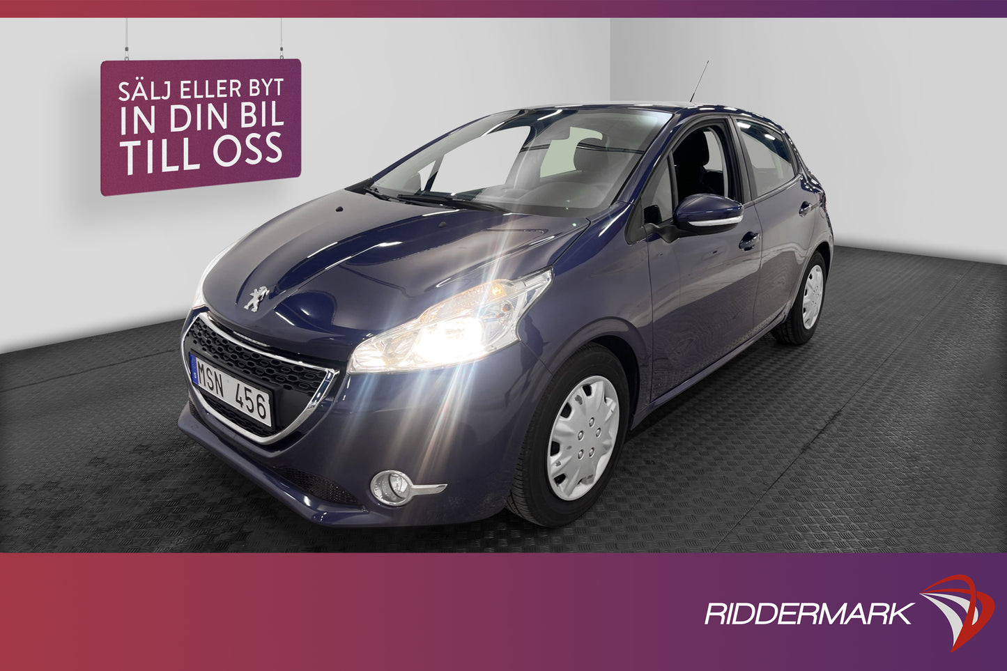 Peugeot 208 1.4 VTi 95hk AC Farthållare Bluetooth