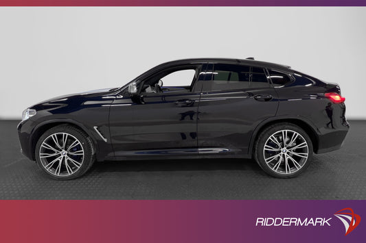 BMW X4 M40d 326hk Innovation Pano HUD H/K 360° Skinn D-värm