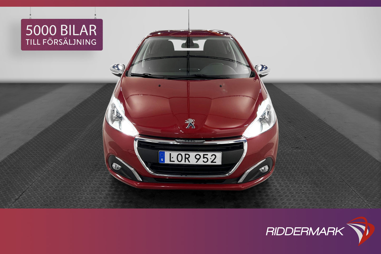 Peugeot 208 Style 1.2 VTi 82hk M-Värme *6000 mil* P-Sensorer