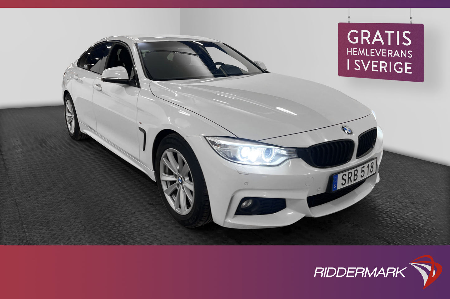 BMW 420d Gran Coupé 184hk M-Sport Nyservad LED Hi-Fi PDC