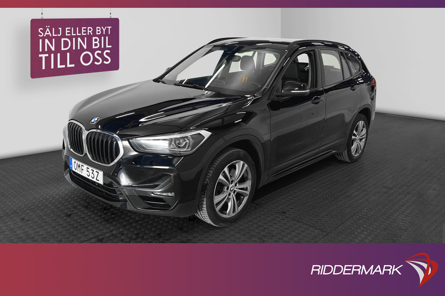 BMW X1 sDrive 20i 192hk Sport line HUD Navi Sensorer Välserv