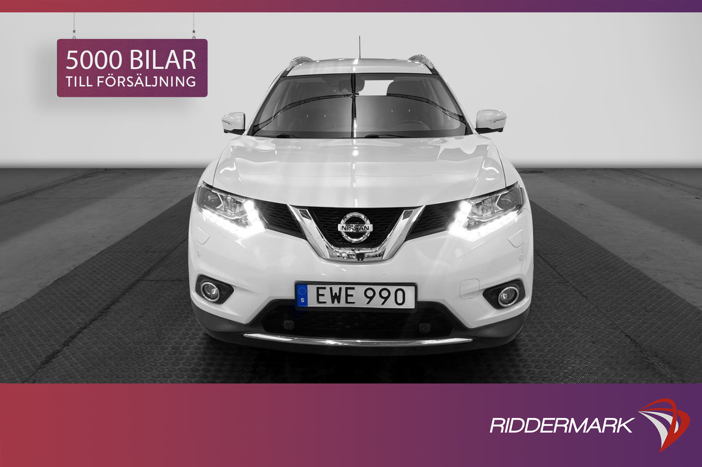 Nissan X-Trail 1.6 dC 130hk Skinn 360° Keyless Navi P-sensor