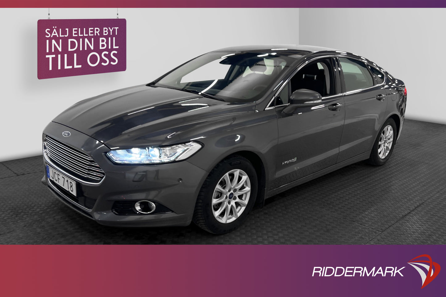 Ford Mondeo Hybrid 187 hk Nyservad Nybesiktad