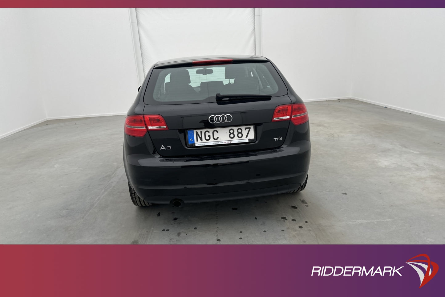 Audi A3 2.0 TDI 140hk P-sensorer 0,38l/Mil Få brukare