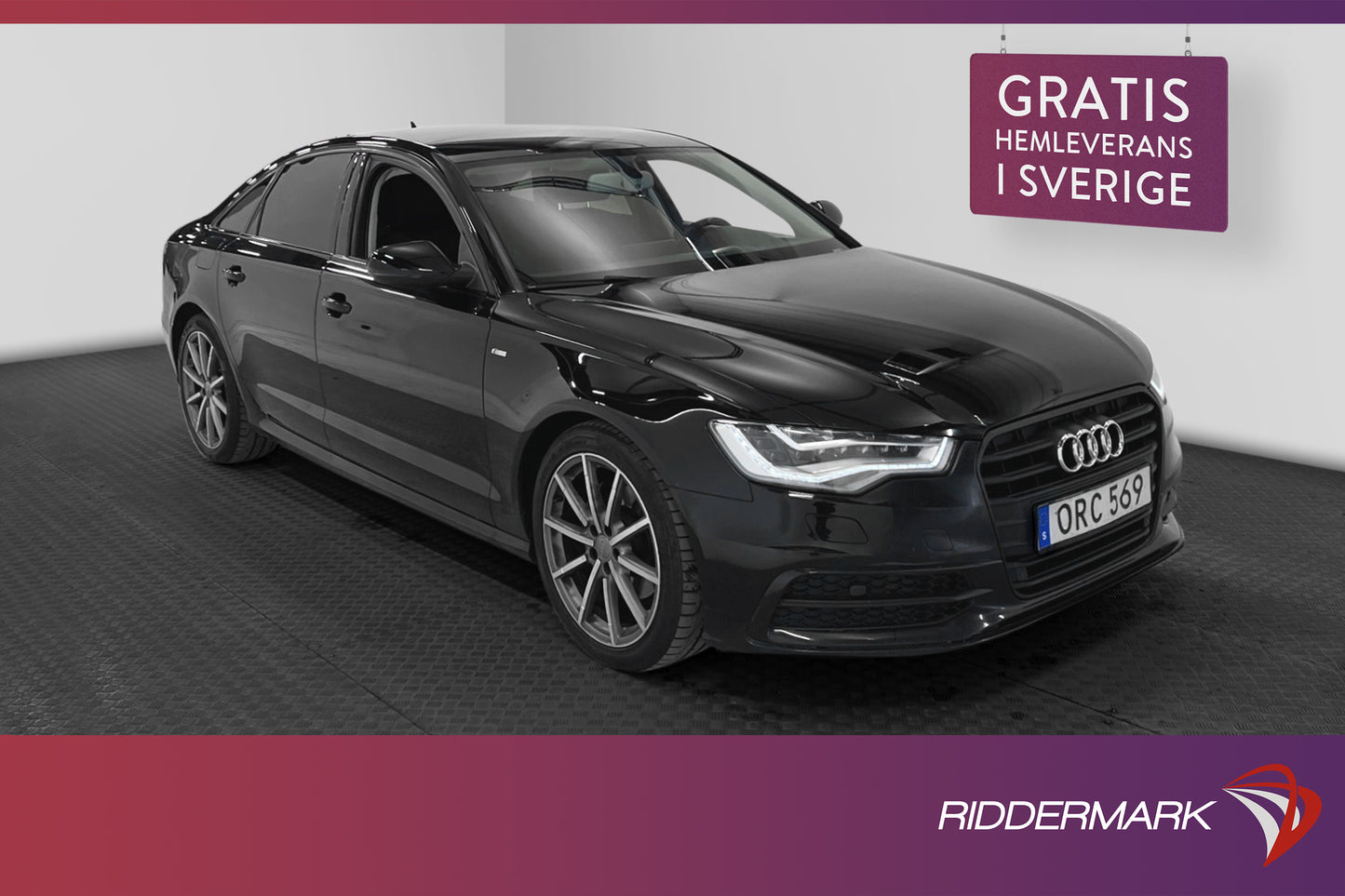 Audi A6 Sedan 2.0 TDI 190hk S-Line M-Värmare P-Sensorer LED