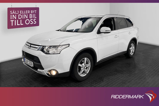 Mitsubishi Outlander 4WD 150hk Business 7-sits Kamera Drag