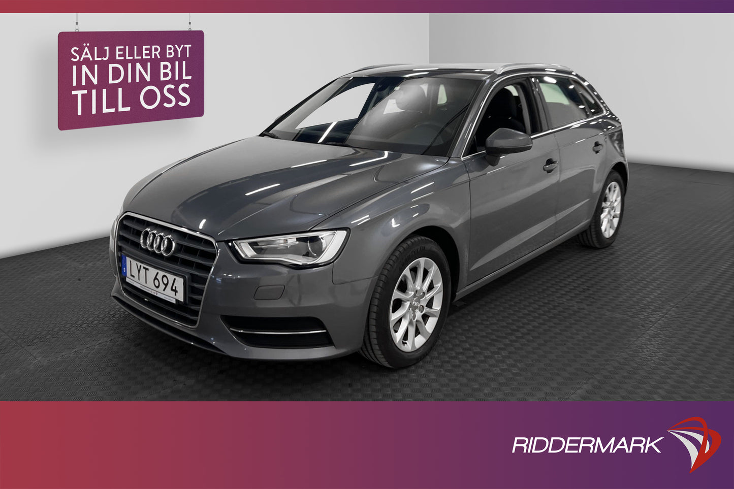 Audi A3 SB 1.2 TFSI 110hk Bluetooth 0.51l/mil Låg skatt