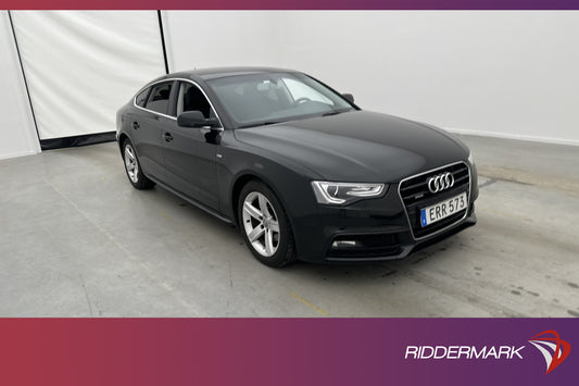 Audi A5 Sportback 2.0 TDI Q 190hk S-Line Värmare Sensorer