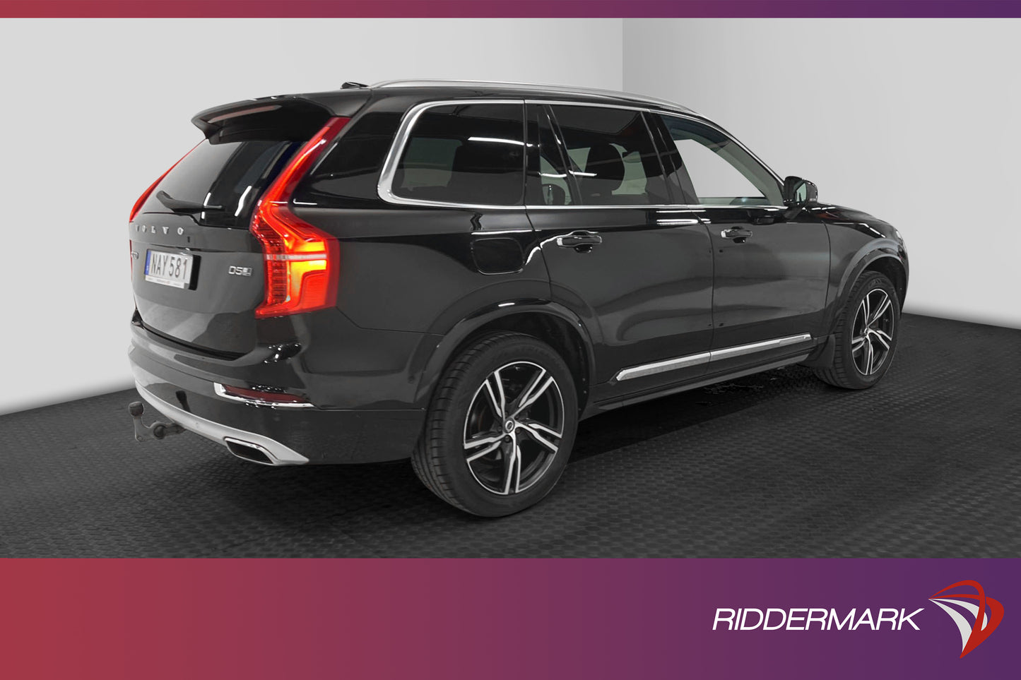 Volvo XC90 D5 AWD Inscription VOC 7-sits HUD Kamera Drag