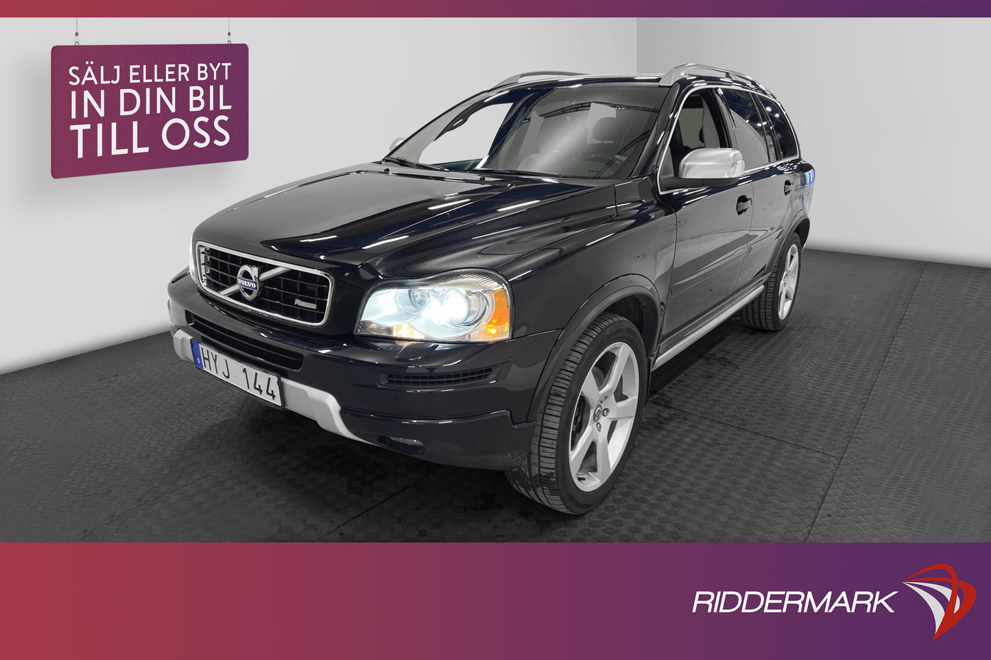 Volvo XC90 D5 AWD 200hk R-Design 7-sits VOC Värmare Taklucka