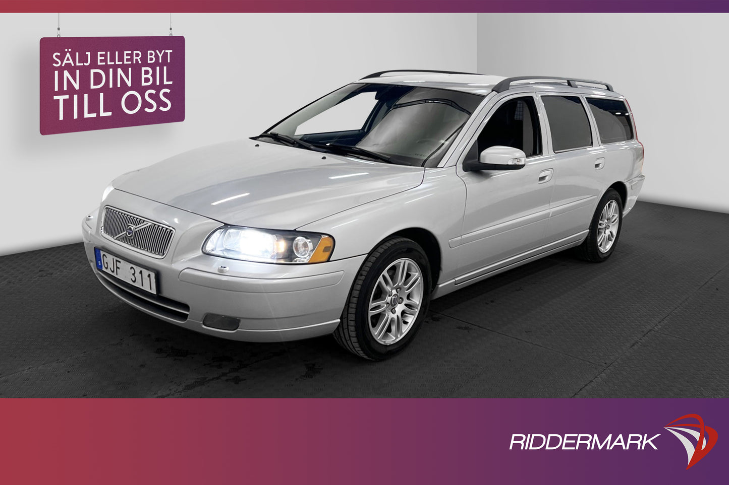 Volvo V70 2.4 170hk Momentum Classic Skinn Drag P-sensorer